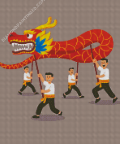 Dragon Dance Diamond Paintings