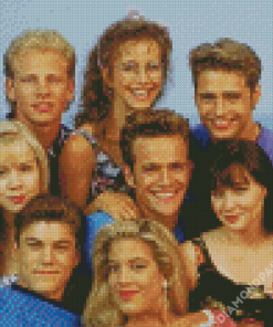 Drama Serie Beverly Hills 90210 Diamond Paintings