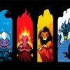 Elemental Villains Diamond Paintings