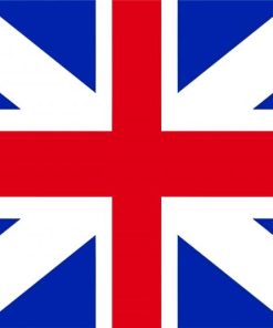 Flag Of Great Britain Diamond Paintings