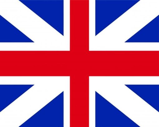 Flag Of Great Britain Diamond Paintings