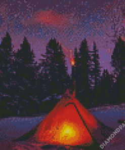 Forest And Camping Diamond Paintings