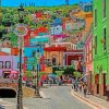 Guanajuato Buildings Diamond Paintings