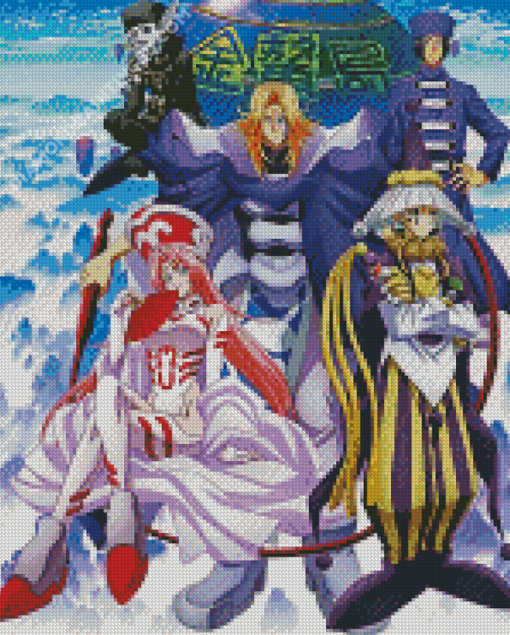 Hakyu Hoshin Engi Manga Diamond Paintings