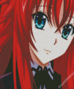 High School DxD Rias Gremory Diamond Paintings