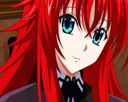 High School DxD Rias Gremory Diamond Paintings