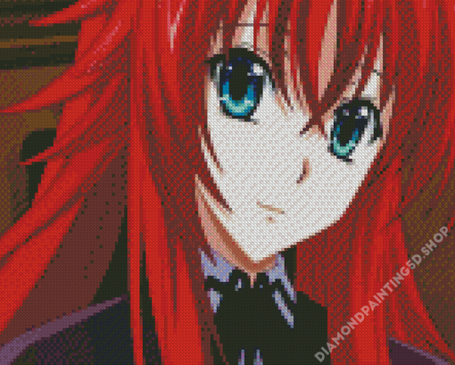 High School DxD Rias Gremory Diamond Paintings