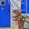 House With Blue Door Diamond Paintings