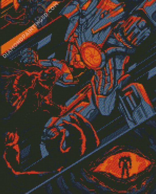 Illustration Pacific Rim Diamond Paintings