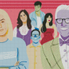 Illustration The Good Place Diamond Paintings