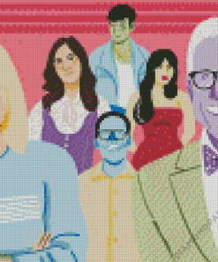 Illustration The Good Place Diamond Paintings