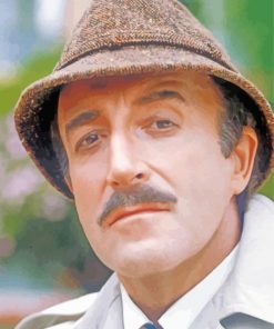 Inspector Clouseau Pink Panther Character Diamond Paintings