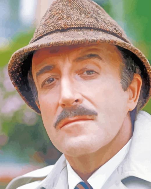 Inspector Clouseau Pink Panther Character Diamond Paintings