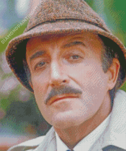 Inspector Clouseau Pink Panther Character Diamond Paintings