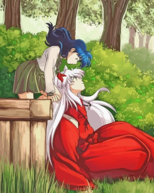 Inuyasha And Kagome Diamond Paintings