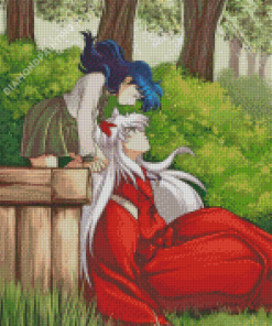 Inuyasha And Kagome Diamond Paintings