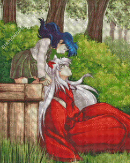 Inuyasha And Kagome Diamond Paintings