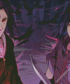 Itachi And Sasuke Naruto Anime Diamond Paintings