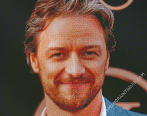 James McAvoy Diamond Paintings