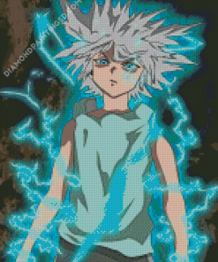 Killua Zoldyck Godspeed Diamond Paintings