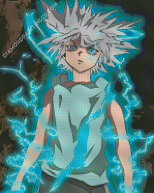 Killua Zoldyck Godspeed Diamond Paintings