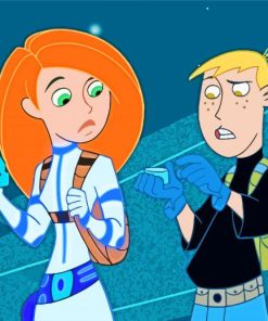 Kim Possible Characters Diamond Paintings