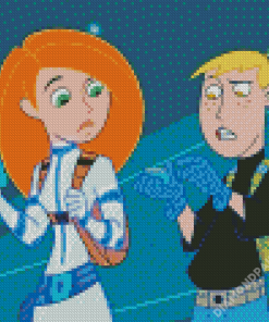 Kim Possible Characters Diamond Paintings