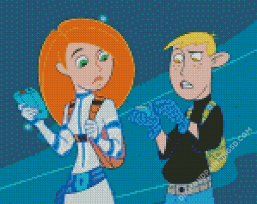 Kim Possible Characters Diamond Paintings