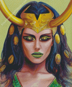 Lady Loki Marvel Diamond Paintings