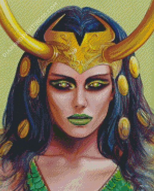 Lady Loki Marvel Diamond Paintings