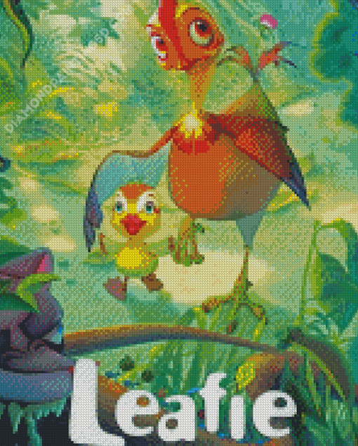 Leafie A Hen Into The Wild Animation Poster Diamond Paintings