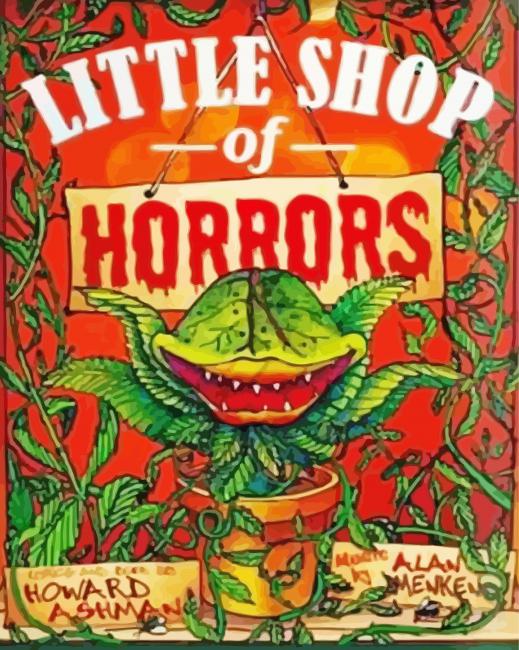 Little Shop of Horrors Movie Poster Diamond Paintings