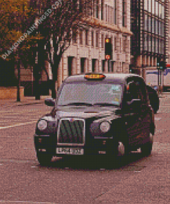 London Black Cab Diamond Paintings