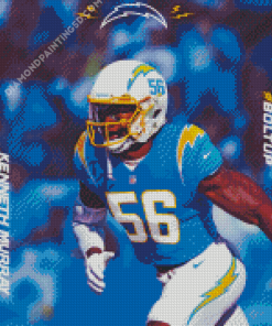 Los Angeles Chargers Player Poster Diamond Paintings