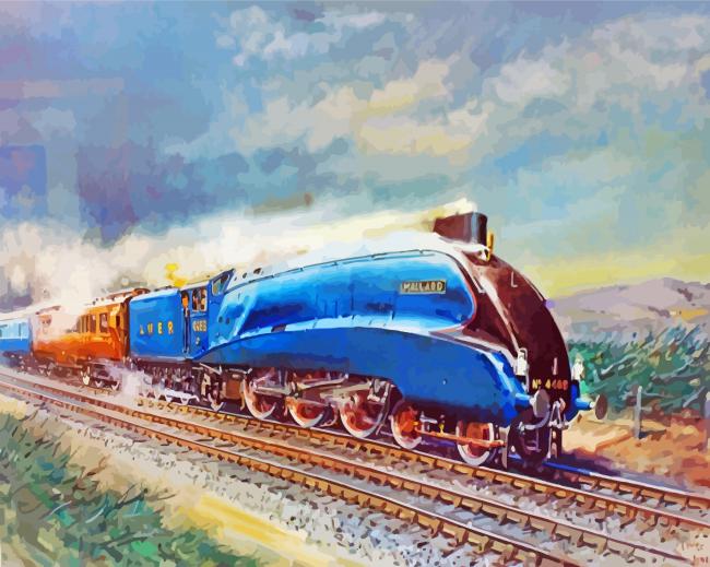 Mallard Train Art Diamond Paintings