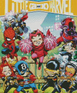 Marvel Little Poster Diamond Paintings