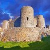 Medieval Harlech Castle Diamond Paintings