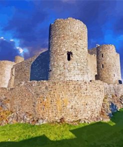 Medieval Harlech Castle Diamond Paintings