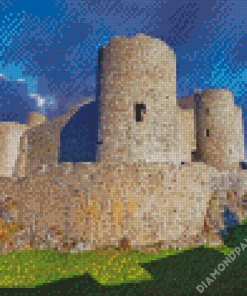 Medieval Harlech Castle Diamond Paintings