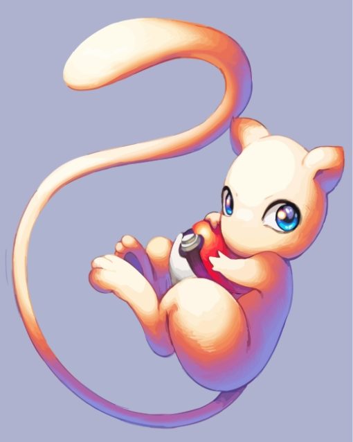 Mew Pokemon Diamond Paintings