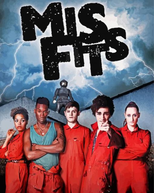 Misfits Serie Poster Diamond Paintings