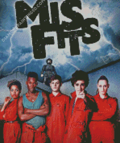 Misfits Serie Poster Diamond Paintings