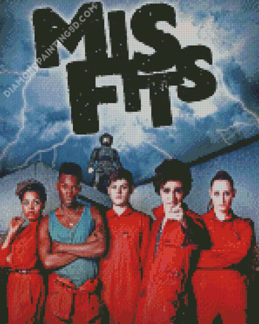 Misfits Serie Poster Diamond Paintings