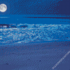 Moon and Ocean Diamond Paintings