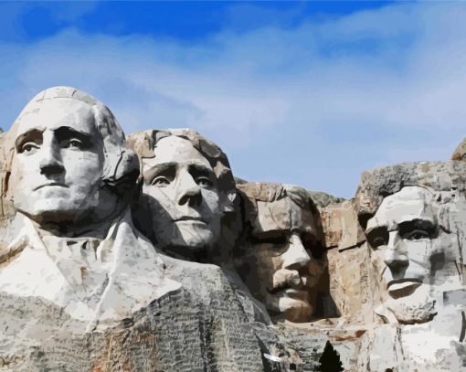 Mt Rushmore Monument Diamond Paintings