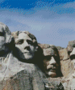 Mt Rushmore Monument Diamond Paintings