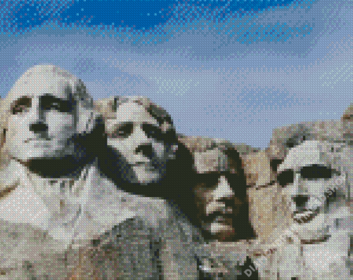 Mt Rushmore Monument Diamond Paintings