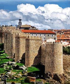 Murallas De Avila Spain Diamond Paintings