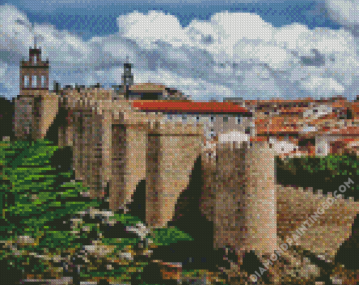 Murallas De Avila Spain Diamond Paintings