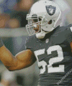 Oakland Raiders Player Diamond Paintings